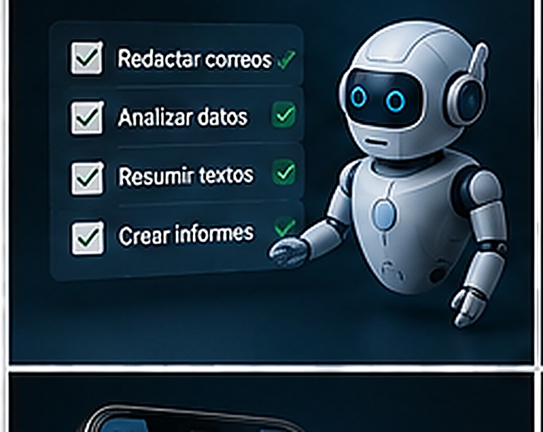 Inteligencia artificial y trabajo: qué tareas automatiza realmente