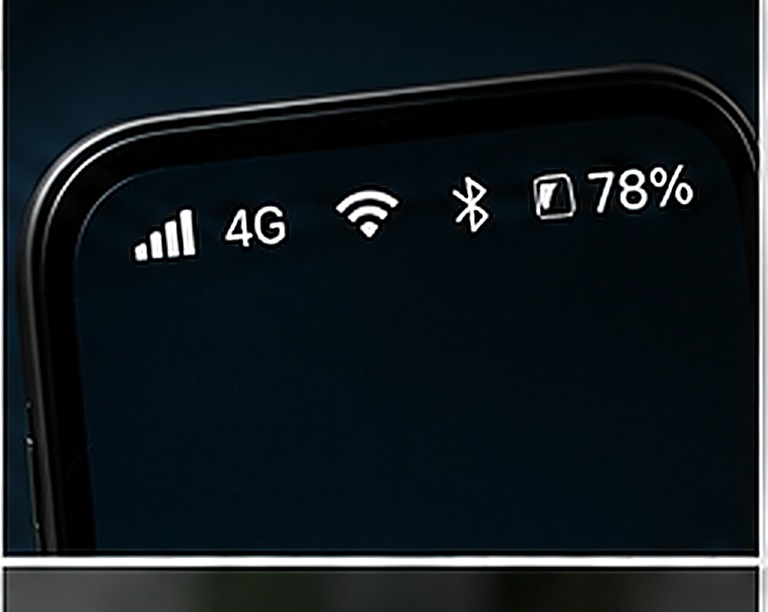 Qué significa cada símbolo de la barra de wifi y datos móviles